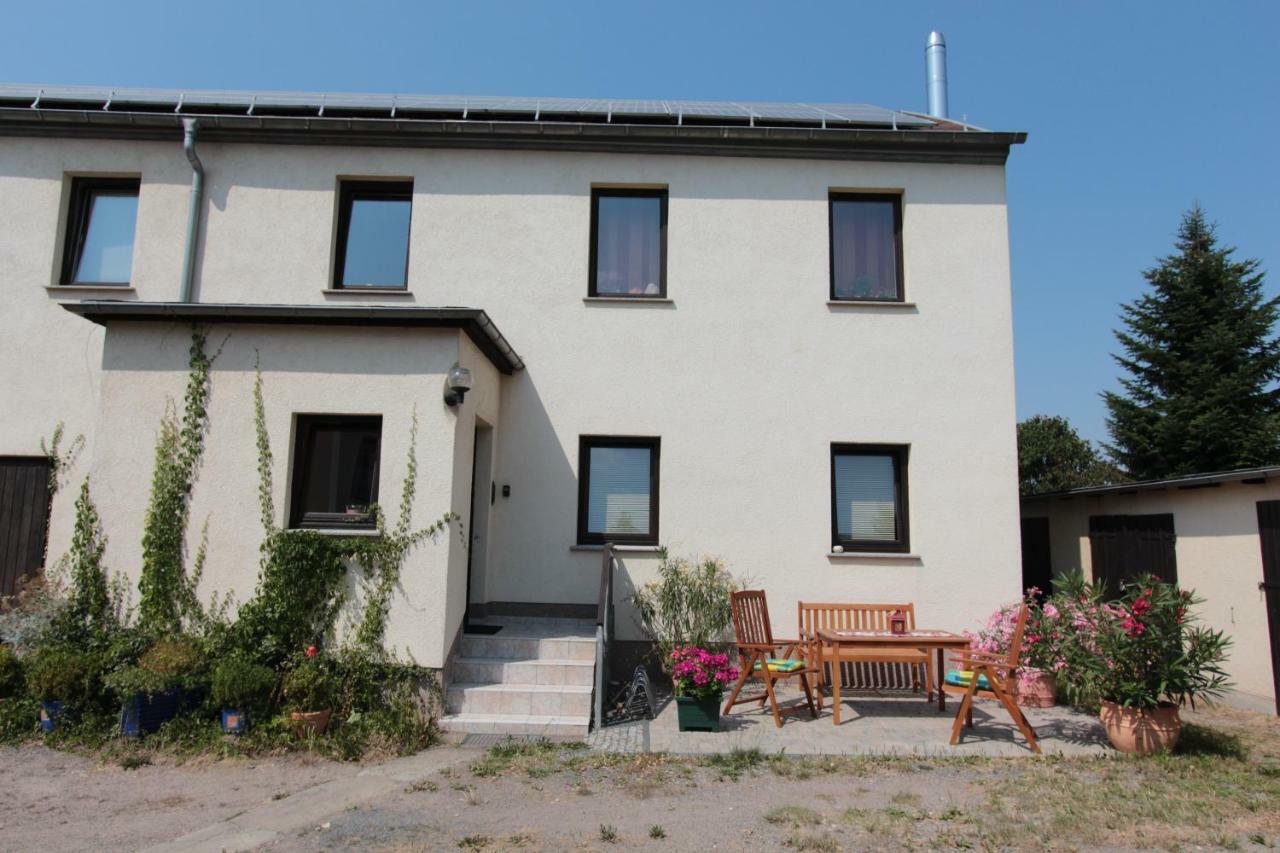 Ferienwohnung Frenkel 프라이탈 외부 사진